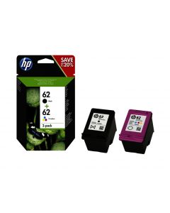 HP TIN # 62 Black & Color (C/M/Y) N9J71AE N9J71AE