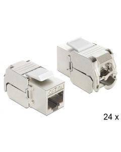 Delock Keystone RJ45 Bu > LSA werkzeugfrei Ca - 86405