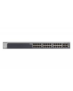 Netgear Smart Switch Web manageable 24 ports 10 Gigabit Ethernet avec 4 ports SFP+ dédiés