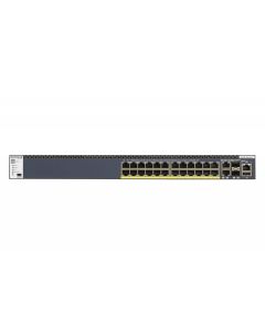 Netgear Switch 24x1000 PoE 550W + 2x10GBT 2x SFP+ - GSM4328PA-100NES