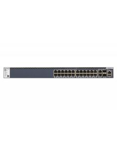 Netgear Switch 24x1000 2x10GBT 2x SFP+ Mgd - GSM4328S-100NES