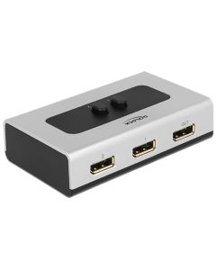 Delock Switch 2-port Displayport 1.1 manuell - 87668
