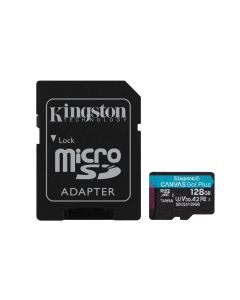 Kingston Canvas Go Plus microSDXC 128GB + Adapter SDCG3/128GB