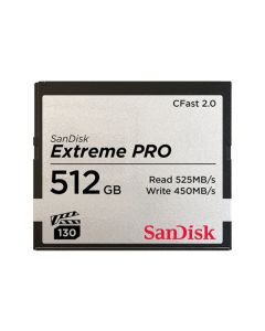 Sandisk CFAST 512GB  2.0 EXTREME Pro 525MB/s SDCFSP-512G-G46D