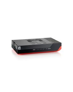LevelOne Switch 8x GBit Unmanaged BlackEdition - GSW-0807