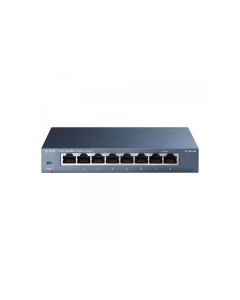 TP-LINK Switch 8xGBit Managed Metallg. - TL-SG108PE