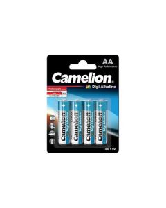 Camelion Paquet de 4 piles Digi Alkaline LR6 Mignon AA