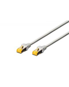 Digitus Prof. Patchkabel CAT6a RJ45 S/FTP Länge 1m Grey DK-1644-A-010