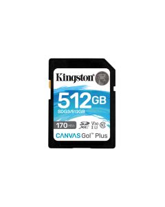 Kingston Canvas Go! Plus SDXC  512GB UHS-I SDG3/512GB