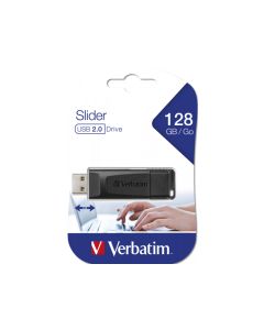 Verbatim USB-Stick 128GB  Store n Go Slider USB2.0 49328