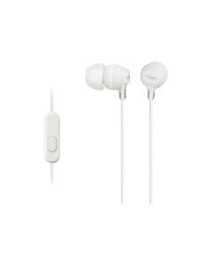 Sony Ecouteurs intra auriculaires filaires avec microphone - Blanc - MDREX15APW.CE7