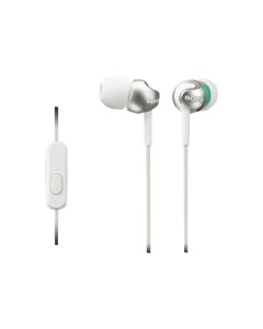 Sony Ecouteurs intra auriculaires filaires avec microphone - Blanc - MDREX110APW.CE7