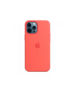Apple iPhone 12 Pro Max Silicone Case with MagSafe - Pink Citrus - MHL93ZM/A