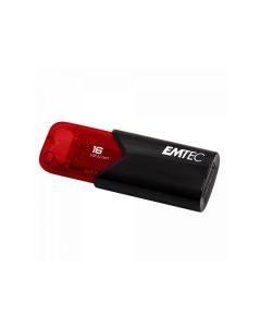Emtec USB Flash Drive B110 Click Easy 16GB Red - USB 3.2