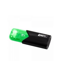 Emtec USB Flash Drive B110 Click Easy 64GB Green - USB 3.2