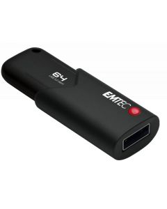Emtec USB Flash Drive B120 Click Secure 64GB - USB 3.2