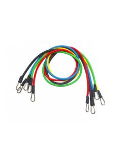 Set de bandes de fitness de résistance avec 11 pièces