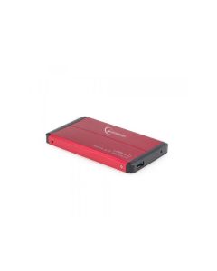 Gembird Boîtier USB 3.0 pour disque dur 2.5\'\', Rouge - EE2-U3S-2-R