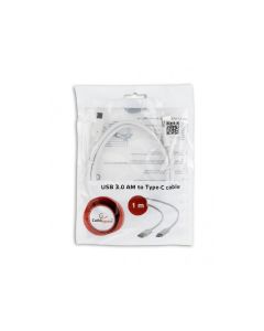 CableXpert Câble USB 3.0 vers Type-C AM / CM 1m CCP-USB3-AMCM-1M-W