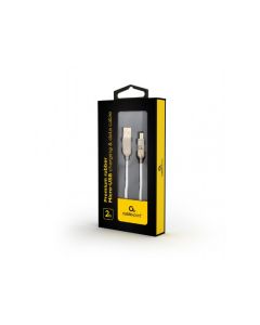 CableXpert Premium Câble de charge Micro-USB 2m blanc CC-USB2R-AMmBM-2M-W