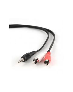 CableXpert prise jack 3,5 mm vers 2x connexion cinch 1,5 m CCA-458