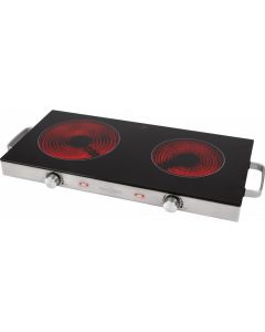 ProfiCook Infrared Double Hotplate PC-DKP 1211 (Stainless Steel)