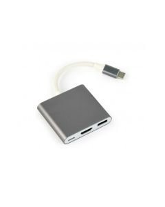 Adaptateur multiple USB Type-C CableXpert A-CM-HDMIF-02-SG
