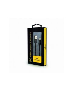 Câble de charge et de données CableXpert 8 broches 2 m Noir CC-USB2P-AMLM-2M