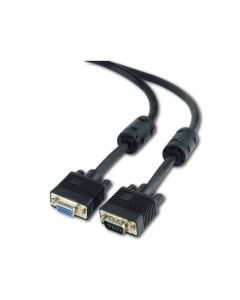 CableXpert Rallonge VGA-Ext.HD15M /HD15F 2 ferrites 10M CC-PPVGAX-10M-B