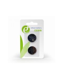 EnerGenie Pile bouton CR2016 - Pack de 2 - EG-BA-CR2016-01