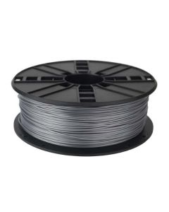 Gembird Filament, PLA Argent, 1.75 mm, 1 kg - 3DP-PLA1.75-01-S