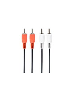 Câble audio stéréo RCA CableXpert, 1,8 m - CCA-2R2R-6