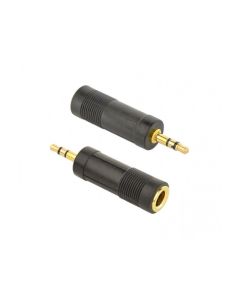 Adaptateur audio CableXpert 6.35mm vers 3.5mm A-6.35F-3.5M