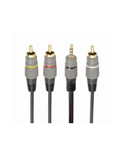 Câble audio stéréo CableXpert jack 3,5 mm CCAP-4P3R-1,5M