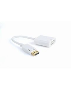 Adaptateur CableXpert DisplayPort vers DVI A-DPM-DVIF-002-W