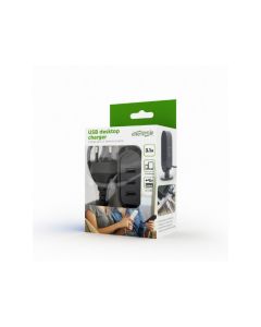 EnerGenie Chargeur de bureau USB universel, 3.1 A - EG-U3C3A-01-MX