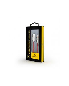 Câble de charge et de données CableXpert 8 broches 2 m Rouge CC-USB2R-AMLM-2M-R