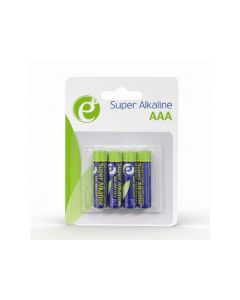 EnerGenie Pack de 4 Piles alcaline AAA LR03 - EG-BA-AAA4-01
