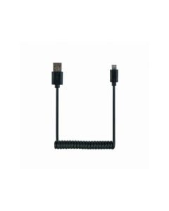 Câble micro USB torsadé CableXpert 1,8 m noir CC-mUSB2C-AMBM-6