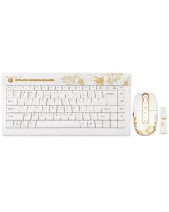 G-Cube Golden Sunrise 2.4GHz Mini Wireless Keyboard Set DE Layout A4-GRKSA-
