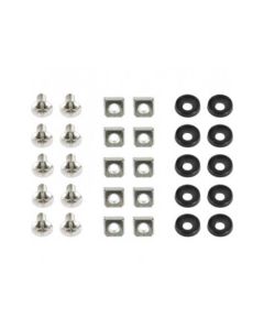 Gembird Ensemble de montage en rack 19 \'\' (boulon, écrou, rondelle), ensemble 50 pcs - 19A-FSET-02