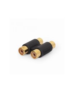 Coupleur CableXpert Double RCA (F) vers RCA (F) A-2RCAFF-01