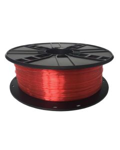 Gembird Filament, PETG Rouge, 1,75 mm, 1 kg - 3DP-PETG1.75-01-R