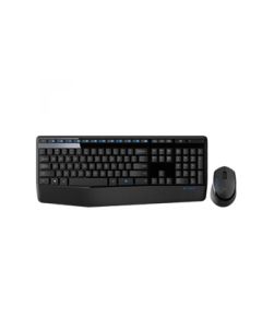 Logitech Ensemble clavier souris sans fil MK345 UK Noir - 920-006489