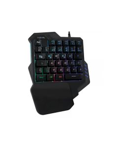 Clavier une main Gaming Logilink avec RGB - ID0181