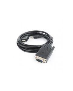 CableXpert Adaptateur HDMI vers VGA / Audio à port unique noir A-HDMI-VGA-03-6