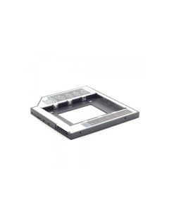 Gembird Support disque 2.5 pouce super slim pour chassis 5.25\'\' pouce., 12 mm - MF-95-02