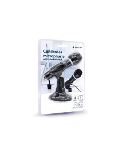 Gembird Microphone pour bureau, Noir - MIC-D-04