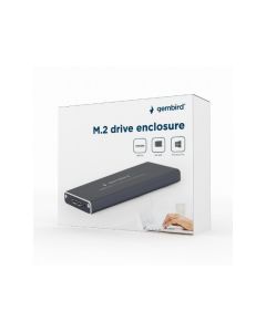 Gembird Chassis de disque M.2 USB3.0, NOIR - EE2280-U3C-01