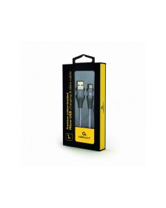 CableXpert Câble de charge Micro-USB 1m gris sidéral / blanc CC-USB2B-AMmBM-1M-W